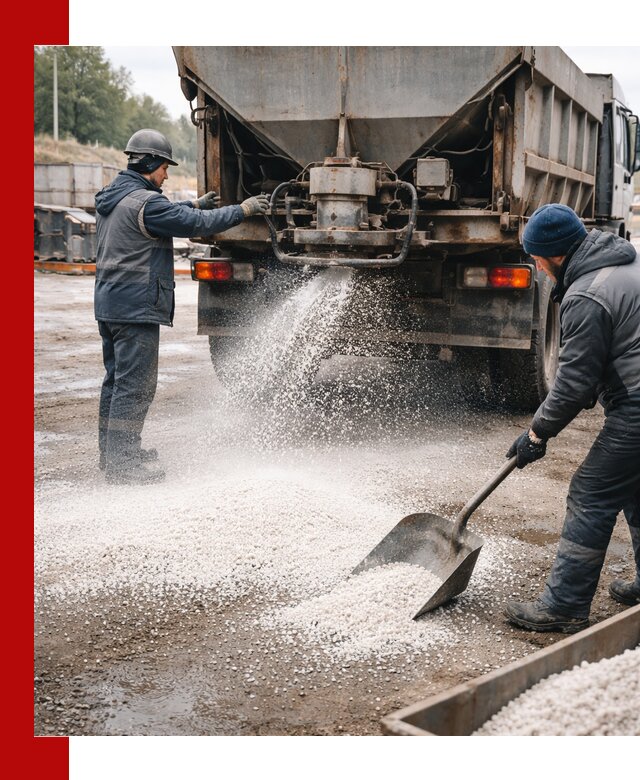 Доставка и продажа хлористого кальция в Тюмени