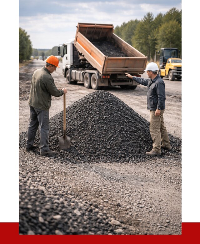 Купить асфальтовую крошку для дорог в Тюмени от 4287 р. | ПРОНЕРУДТюм