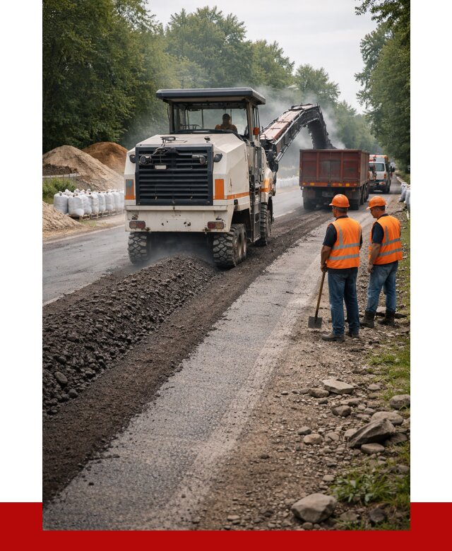 Фрезерованный асфальт в Тюмени от 2246 р./куб. | ПРОНЕРУДТюм