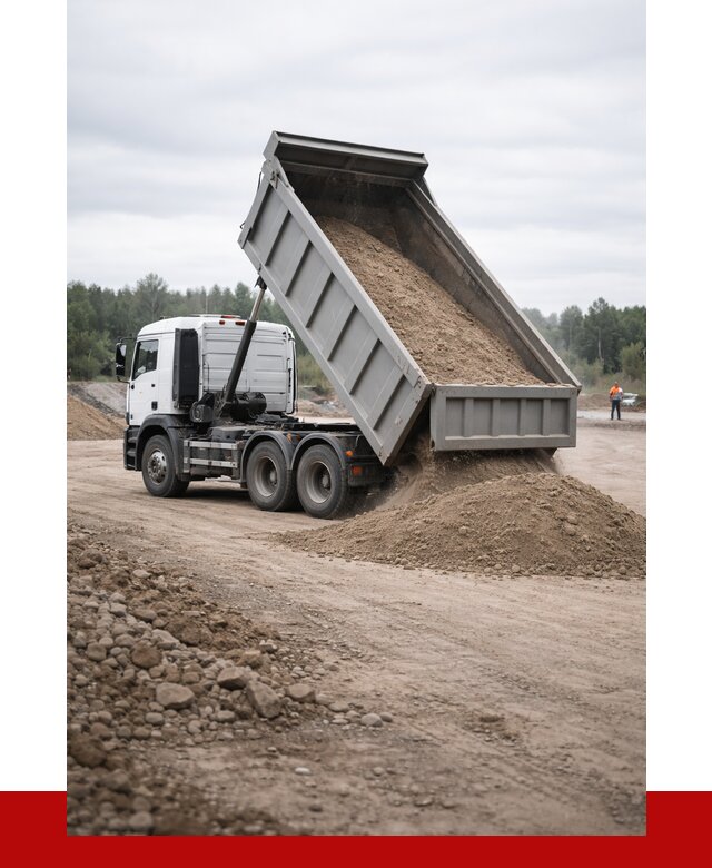 Доставка самосвалом 15 кубов в Тюмени от 6635 руб. | ПРОНЕРУДТюм