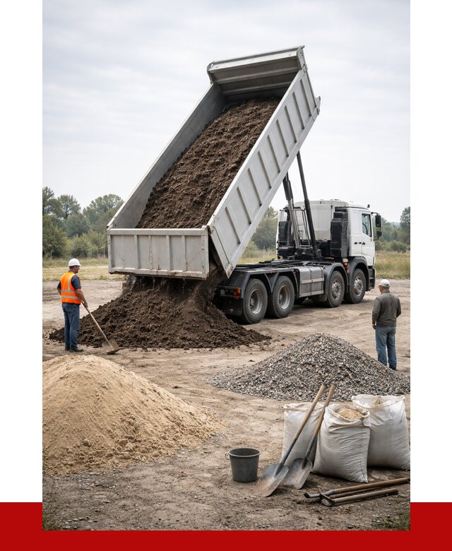 Доставка самосвалом 30 кубов в Тюмени от 8676 р. | ПРОНЕРУДТюм