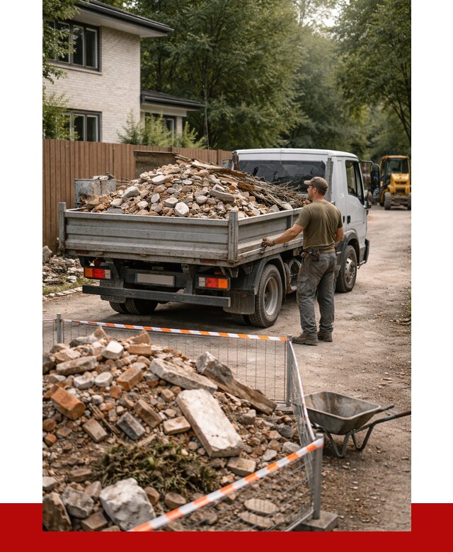 Вывоз строительного мусора с погрузкой в Тюмени от 7655 р | ПРОНЕРУДТюм