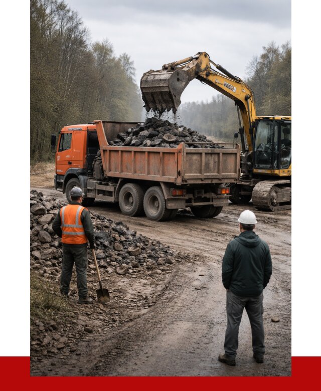 Вывоз асфальта в Тюмени от 4593 р. самосвалом ПРОНЕРУДТюм