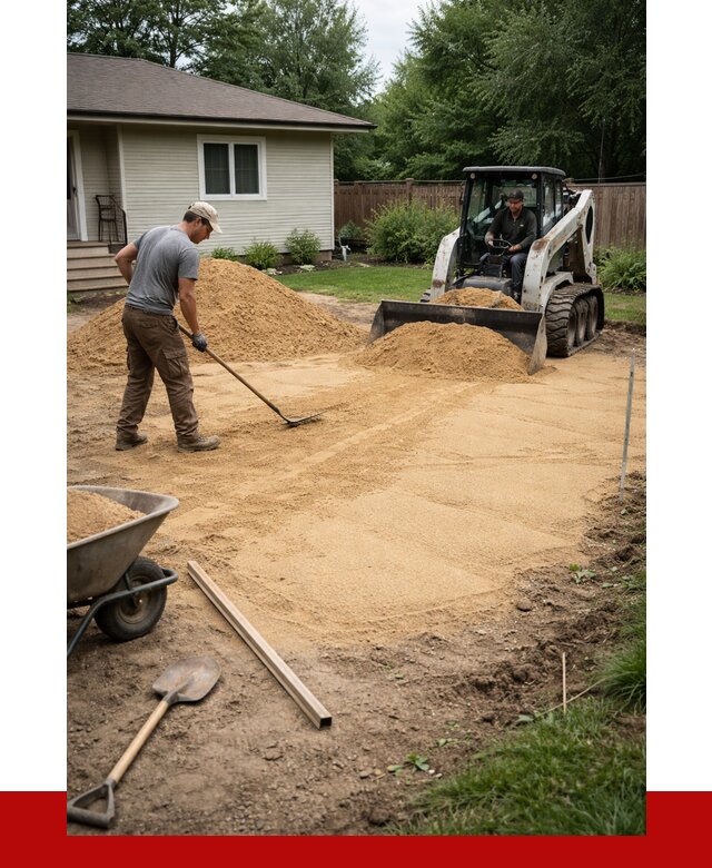 Отсыпка участка песком в Тюмени, от 2552 р., ПРОНЕРУДТюм